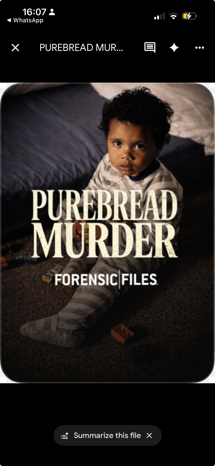 Purebread Murder