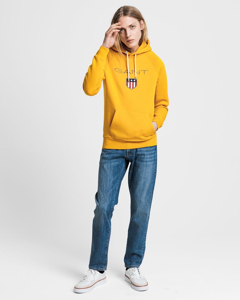 gant original shield sweat hoodie