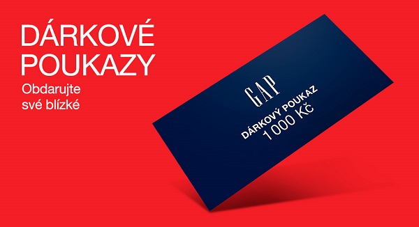 GAP Dárkové poukazy