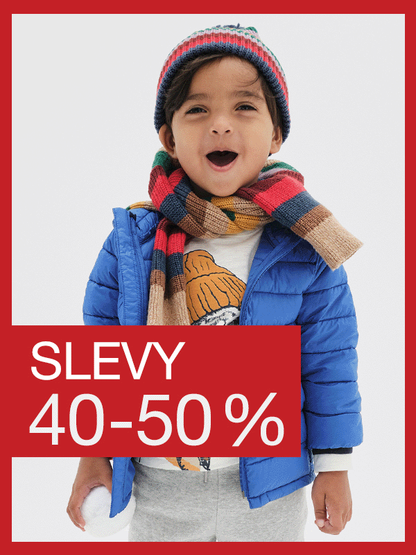 GAP slevy