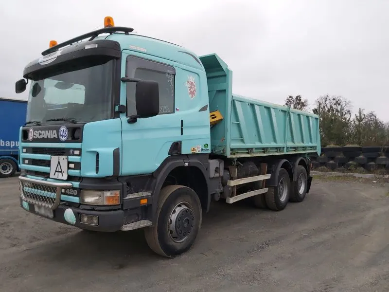 SCANIA P 124 6x6