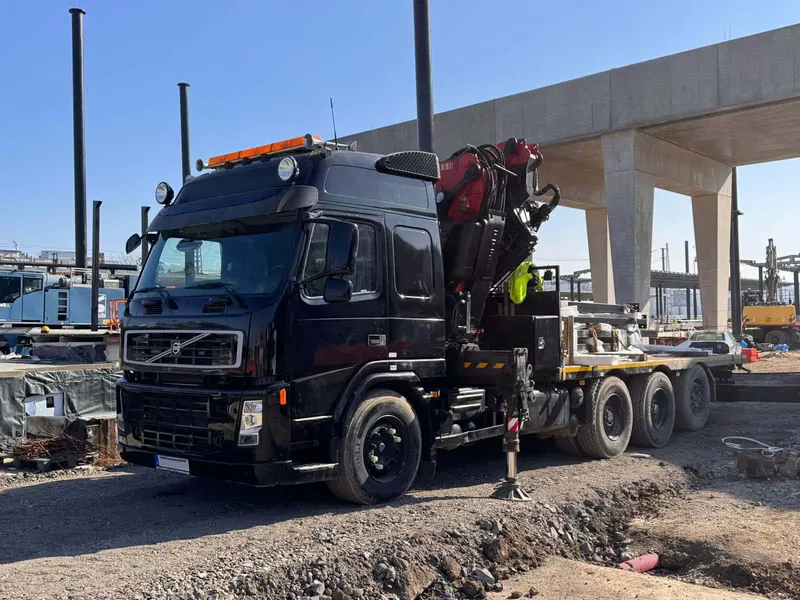 Volvo FM 480 + FASSI F600AXP.26 / 2009 / 492 000 km
