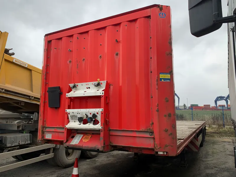 Krone SD Flatbed semi-trailer/ 2013