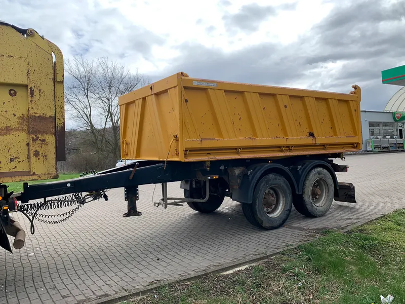 Meiller MZDA 18-2 / 2005/ tipper semitrailer 