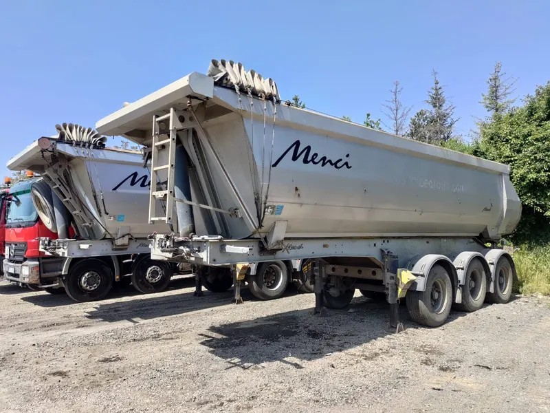 Menci SA 74 3R/ 2009/ 2x  semi trailers tippers 