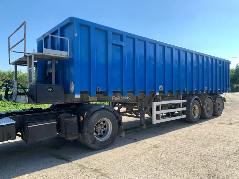 METACO BO.BR SD 338 A/ 2001/ tipper semi trailer 