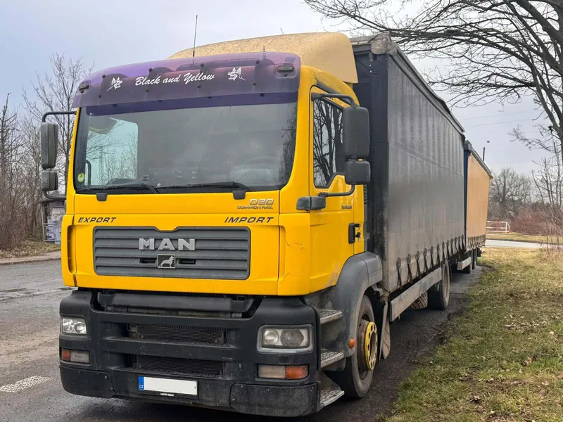 MAN TGA 18.350 4X2 LL + přívěs / 2005 / 800 000 km