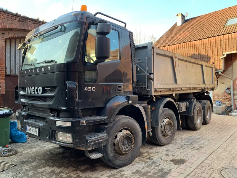 Iveco Trakker 450/ 8x4/ 2009/ 378 703 km/ Dump Truck/ Boardmatic