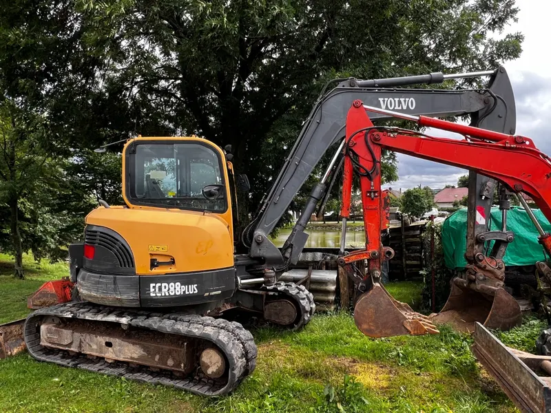 Volvo ECR 88 Plus/ 2010/ 10200 motohours 