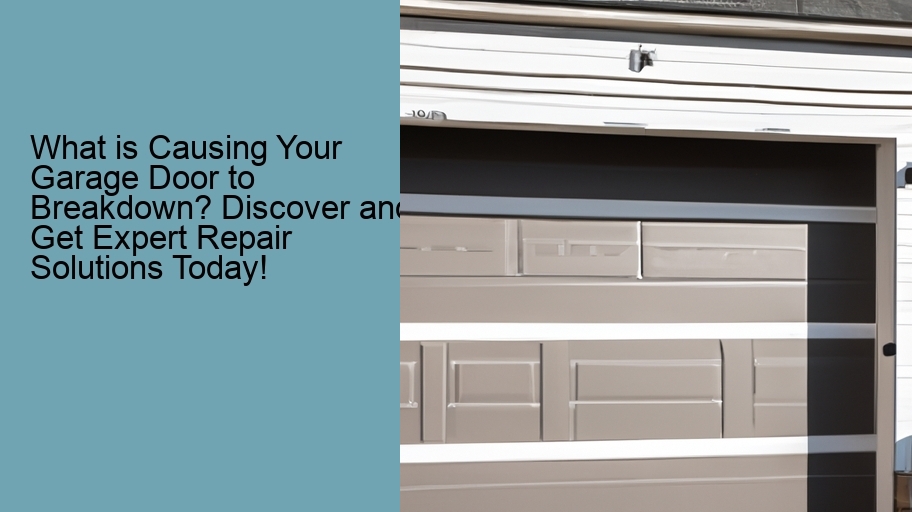 What is Causing Your Garage Door to Breakdown? Discover and Get Expert Repair Solutions Today!