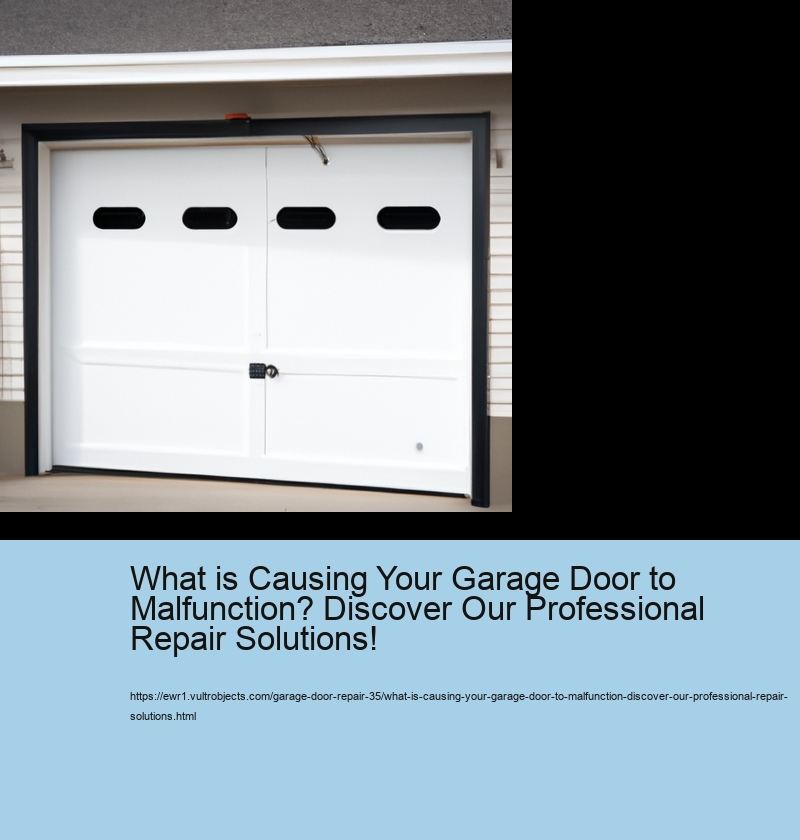 What is Causing Your Garage Door to Malfunction? Discover Our Professional Repair Solutions!