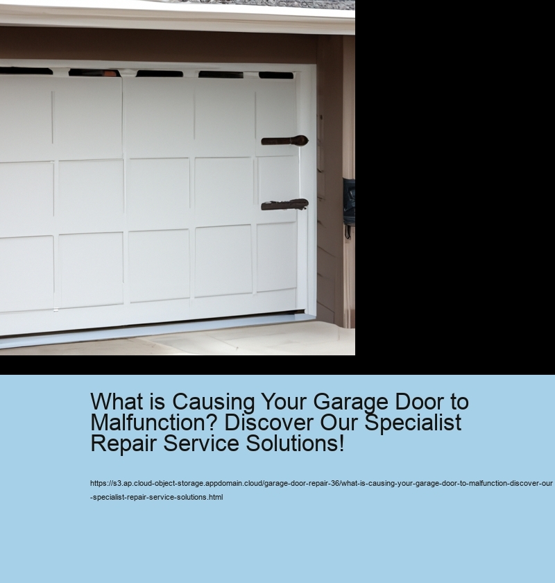 What is Causing Your Garage Door to Malfunction? Discover Our Specialist Repair Service Solutions!