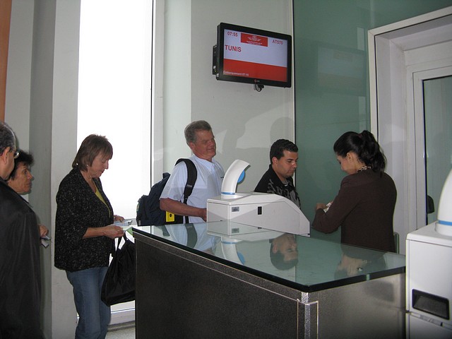 Flight to Tunis