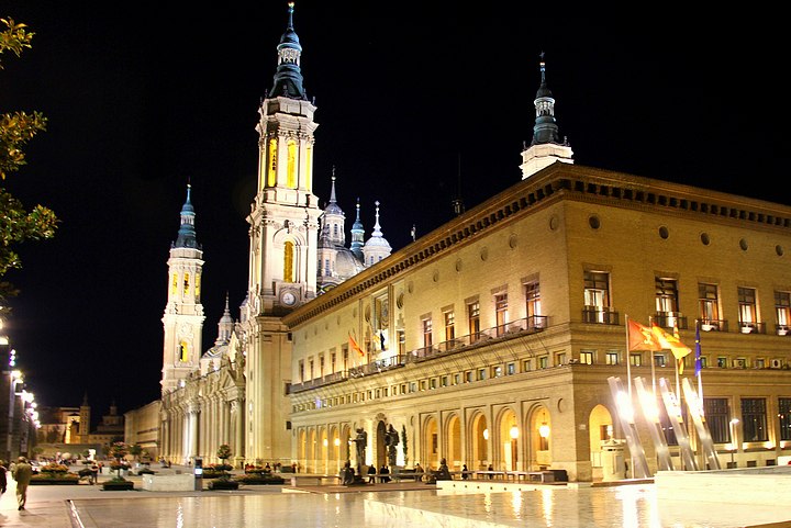 Zaragoza at Night