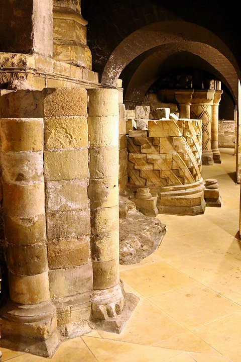 Roman Ruins Under York Minster
