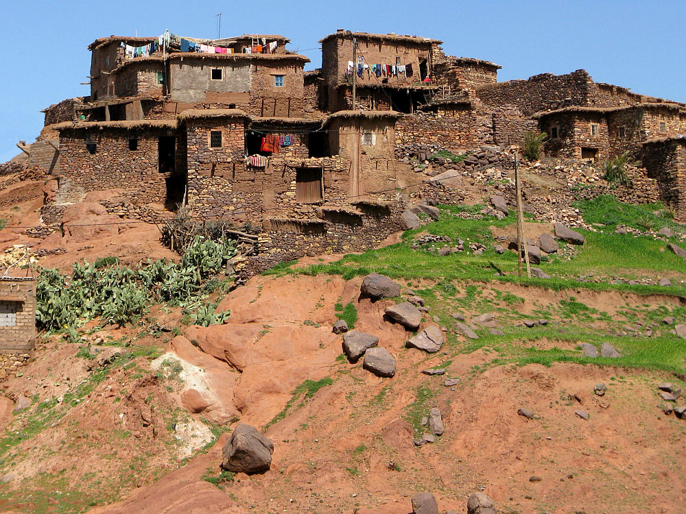 Berber Mountain Top Village