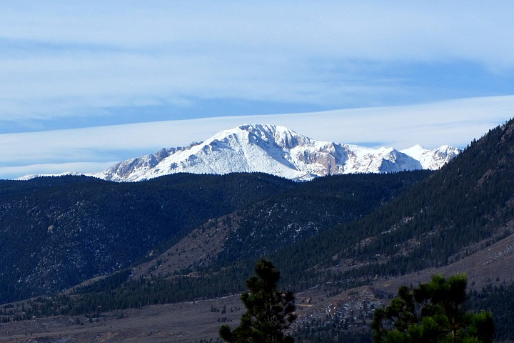Pikes Peak After a Storm