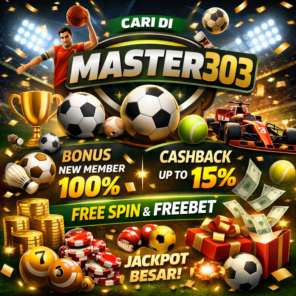 MASTER303: Agen SBOBET88 Terpercaya Situs Judi Bola Mix Parlay Taruhan Sepak Bola Online 2026