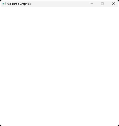 The Most Basic Turtle Program