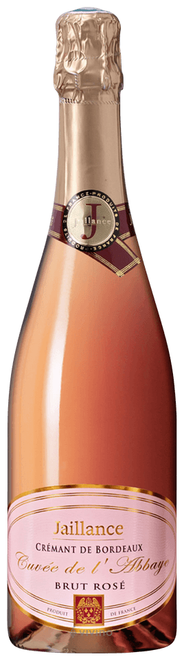 Jaillance Cuvée de L'Abbaye Crémant de Bordeaux Brut Rosé