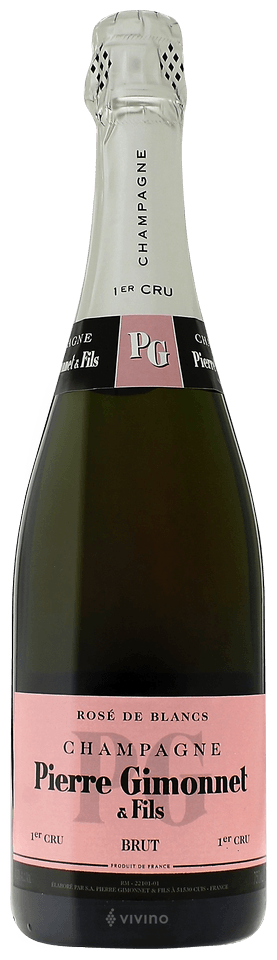 Champagne Pierre Gimonnet & Fils Rosé de Blancs Brut Champagne Premier Cru