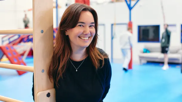 Smiling woman