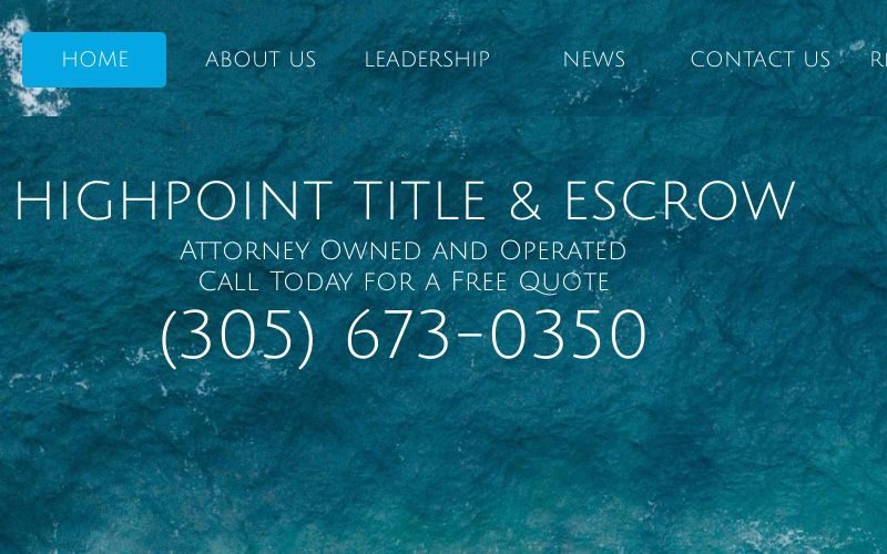 High Point Title Agency