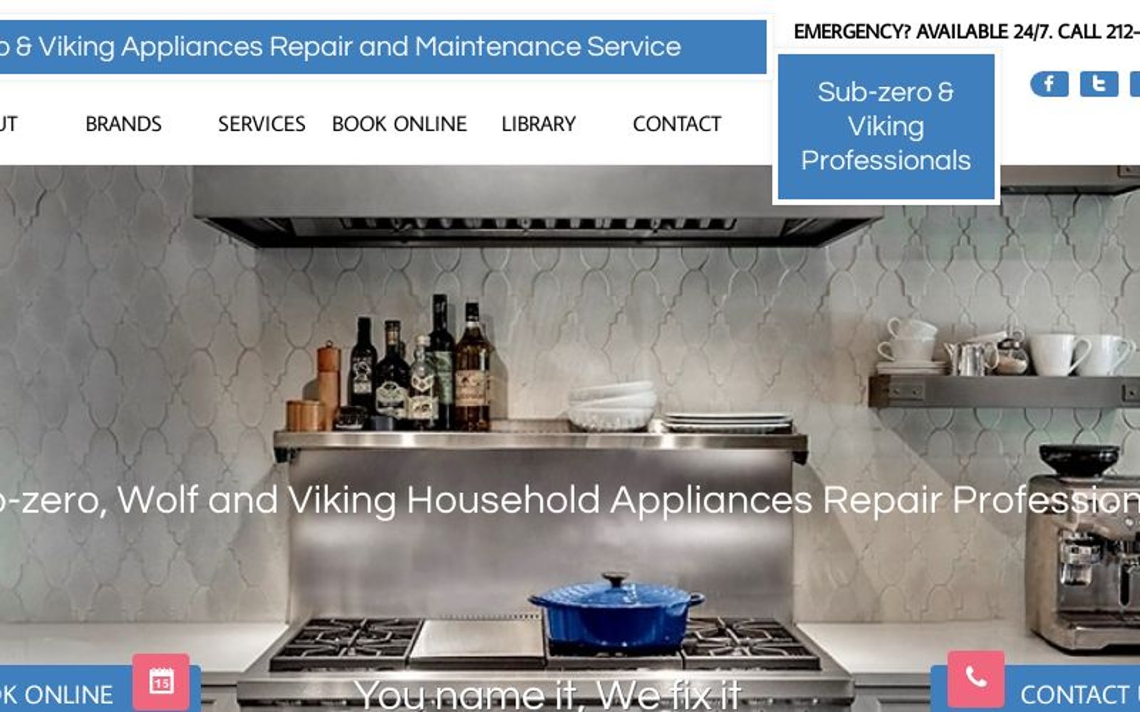 Sub-Zero and Wolf Appliance Repair Service - Wolf Oven Repair