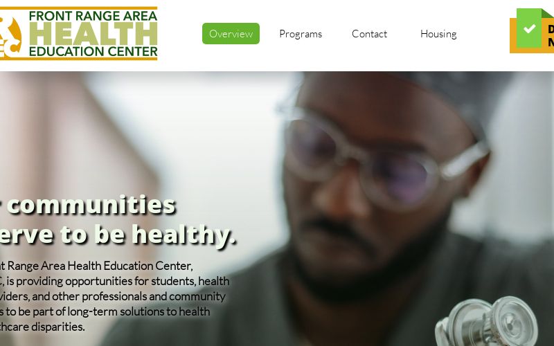 Front Range Area Health Education Center logo