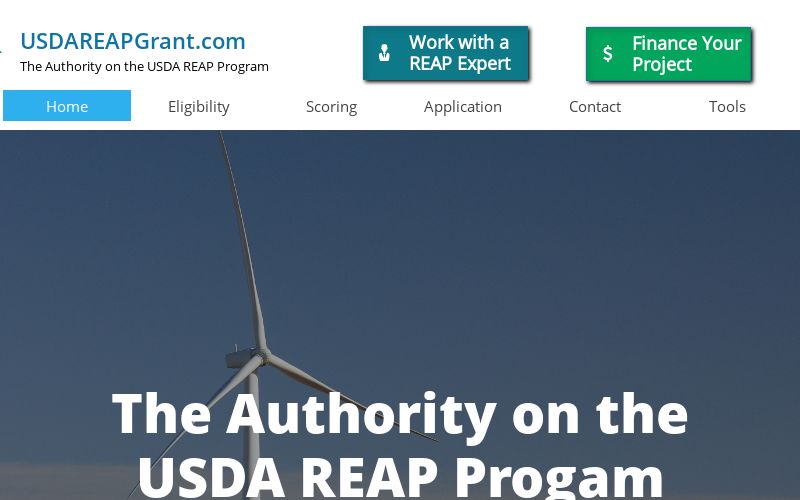 USDA REAP Program Grants Program USDA REAP Grant