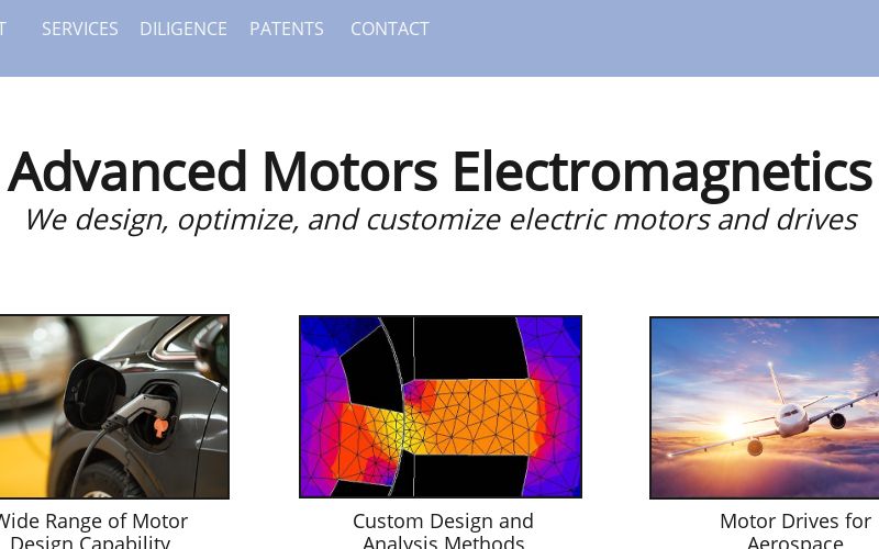 Electric Motor Design Development and Consulting