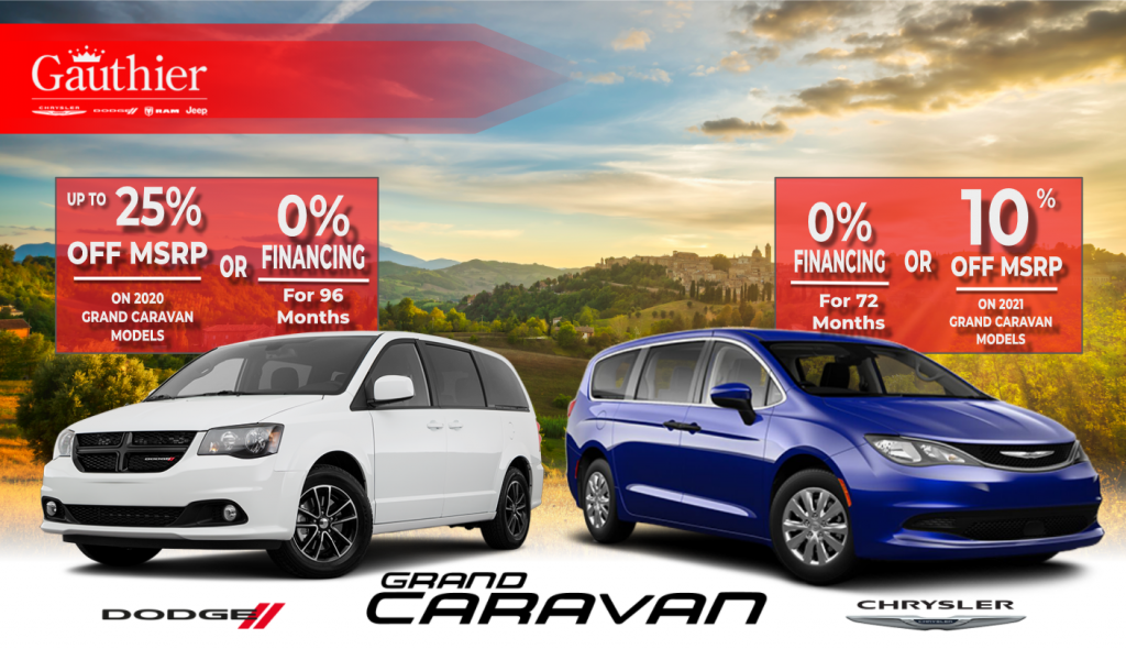 minivan financing deals