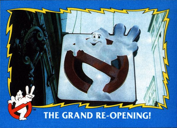 Ghostbusters  2 Trading Cards Card 77