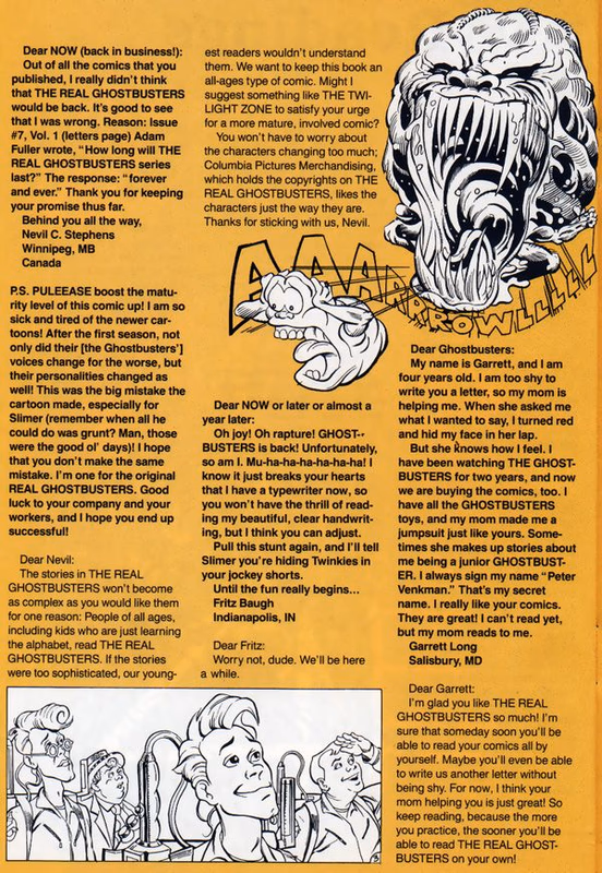 Real  Ghostbusters NOW Comics Volume 2 Issue 1 Page 25