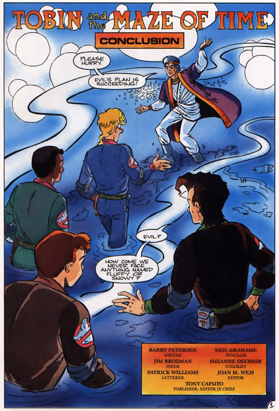 Real  Ghostbusters NOW Comics Volume 2 Issue 4 Page 2