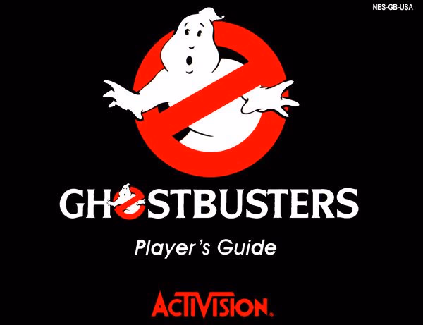 Ghostbusters  NES Manual Page 1