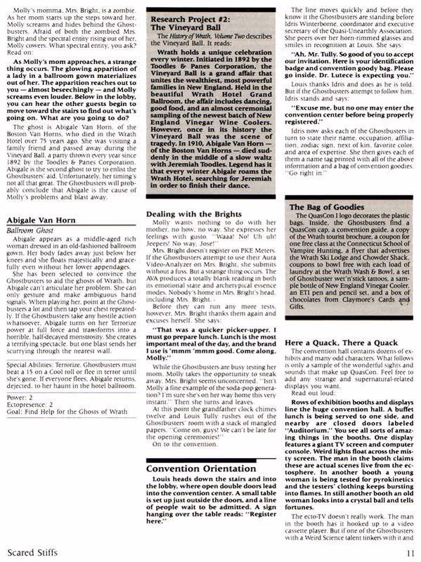 Ghostbusters  RPG Scared Stiffs Page 12
