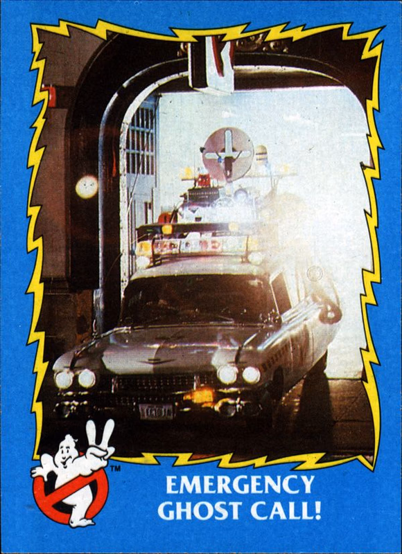 Ghostbusters  2 Trading Cards Card 79