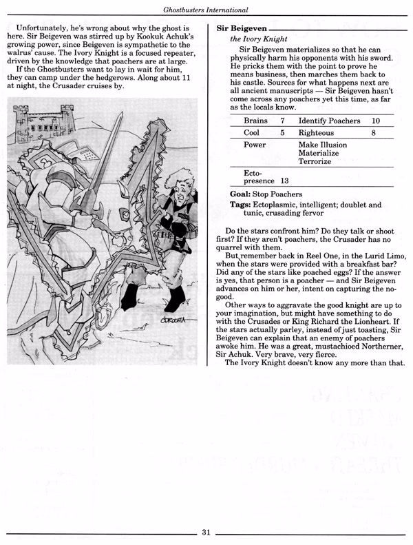 Ghostbusters  RPG Lurid Tales of Doom Page 32