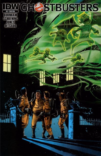 Ghostbusters Comic 9 Cover RI