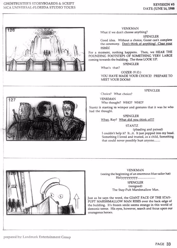 Universal Studios Florida Ghostbusters Handbook Page 35