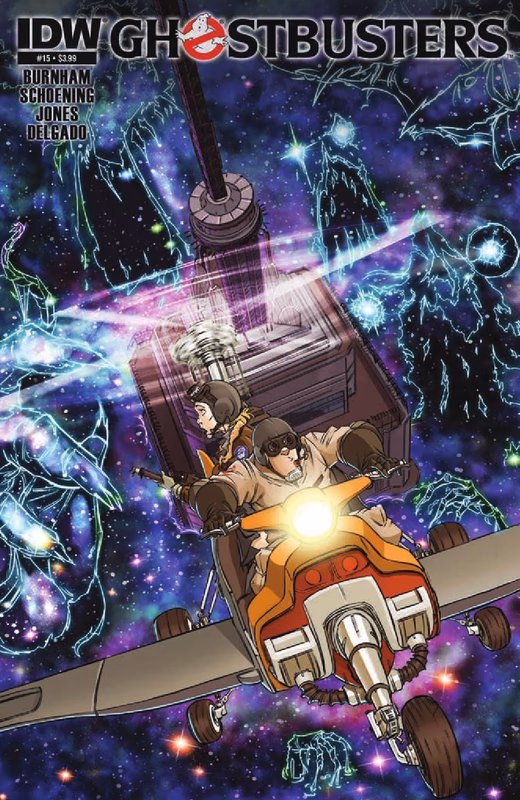 Ghostbusters Comic 15 Cover