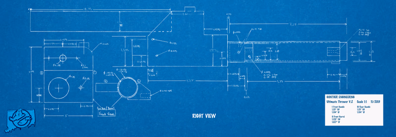Ultimate  Thrower Plans - Right View