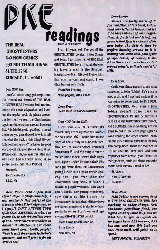 Real  Ghostbusters NOW Comics Volume 1 Issue 23 Page 27