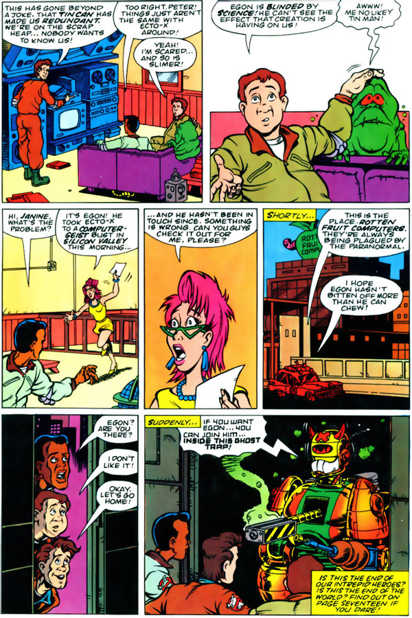Real  Ghostbusters NOW Comics Volume 1 Issue 21 Page 8