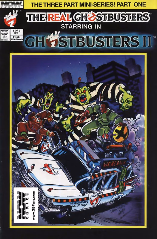 Ghostbusters 2 NOW Comics Issue 1 Page 1