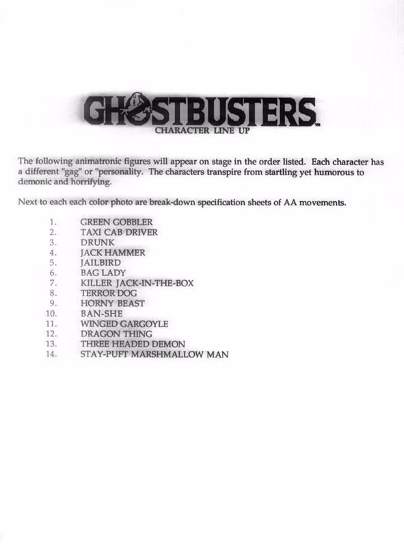 Universal Studios Florida Ghostbusters Handbook Page 43