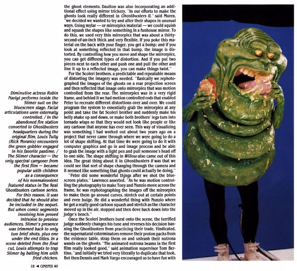 Cinefex  Magazine Issue 40 Page 16