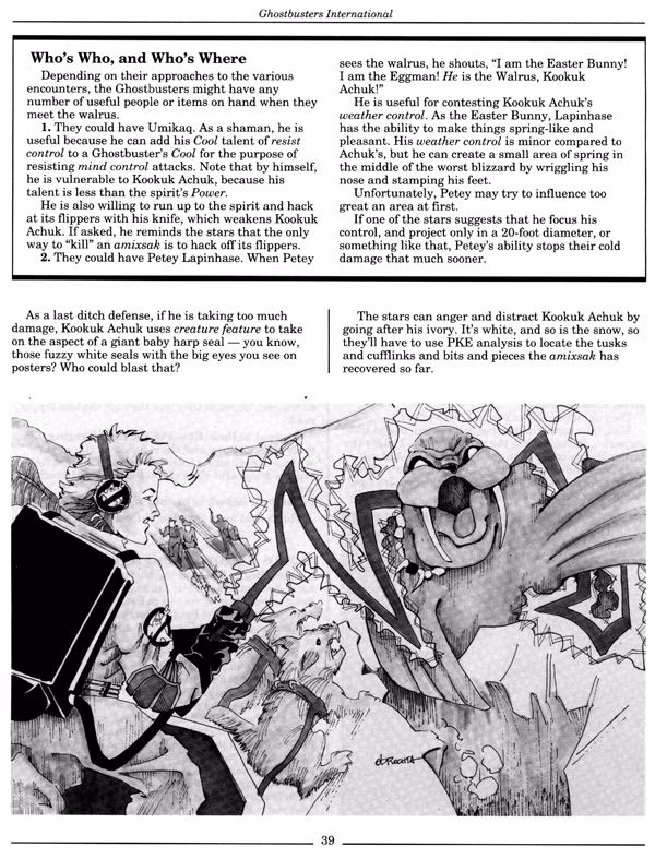 Ghostbusters  RPG Lurid Tales of Doom Page 40