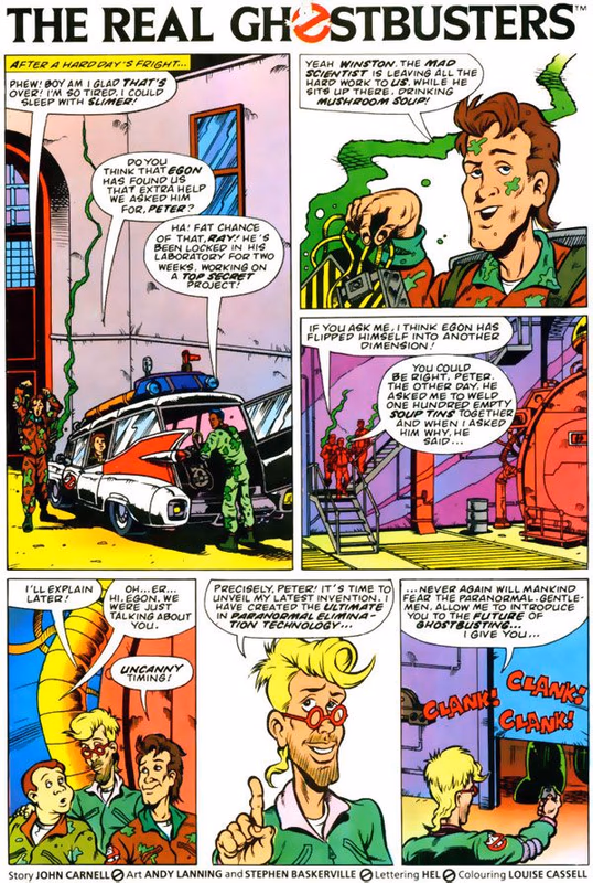 Real  Ghostbusters NOW Comics Volume 1 Issue 21 Page 2